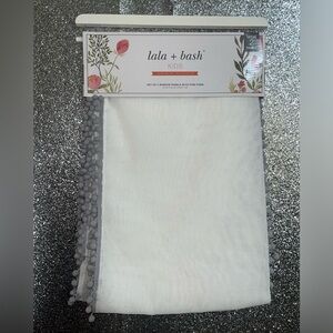 NWT lala + bash Kids Chic Collection Set Of 2 Window Panels. NWT Lot of 3